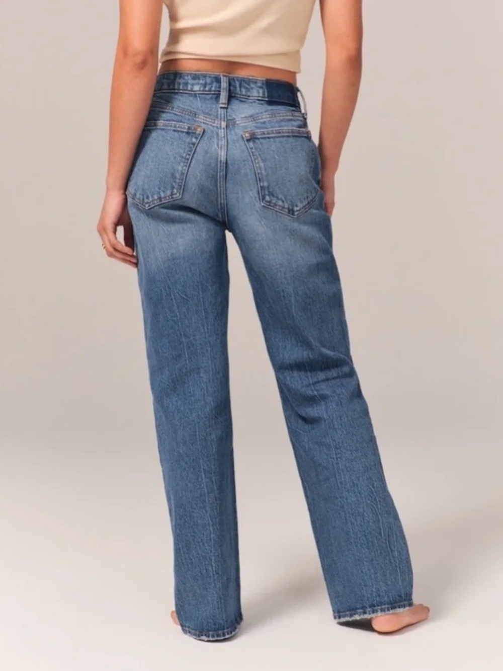 Abercrombie & Fitch 90’s Baggy Low Rise Jeans - Picture 2 of 6